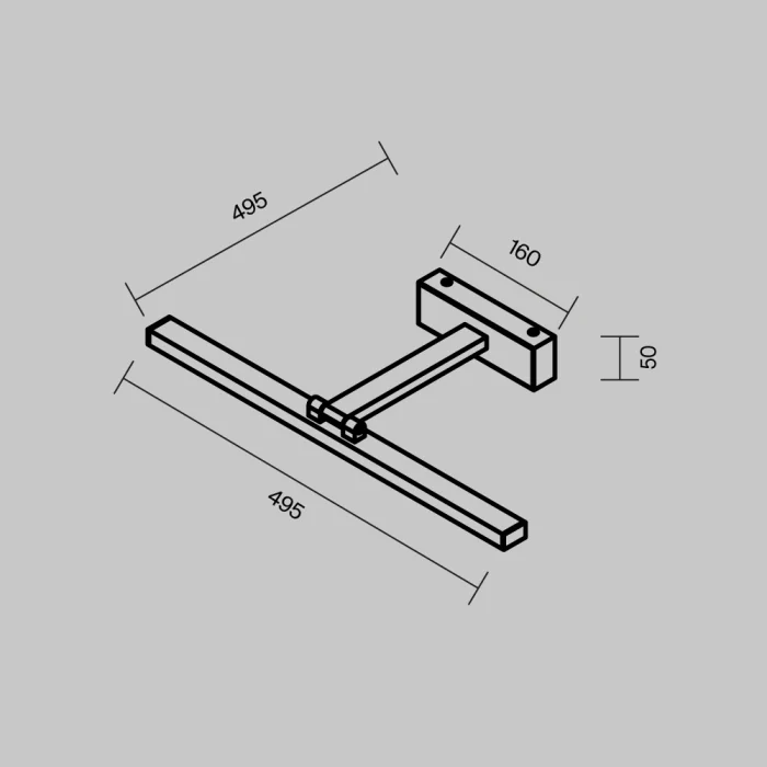 Подсветка для картин Maytoni Bris MIR008WL-L12B4K