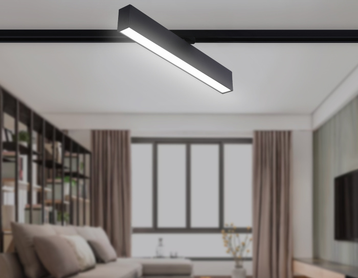 Трековый однофазный светодиодный светильник Ambrella light GL6777