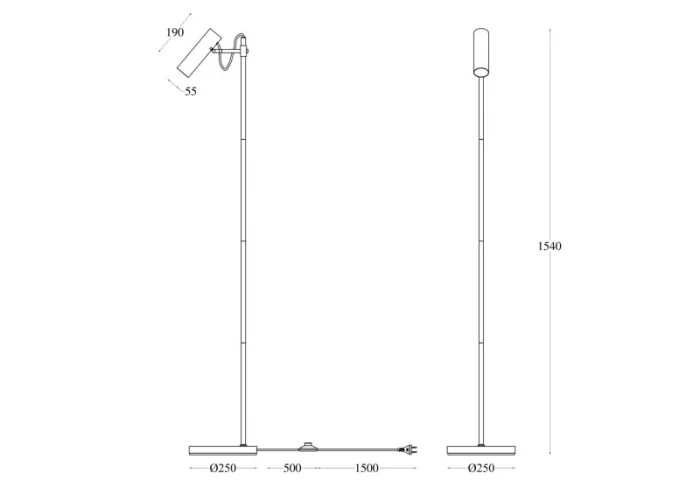 Торшер Maytoni Bansky MOD129FL-01B