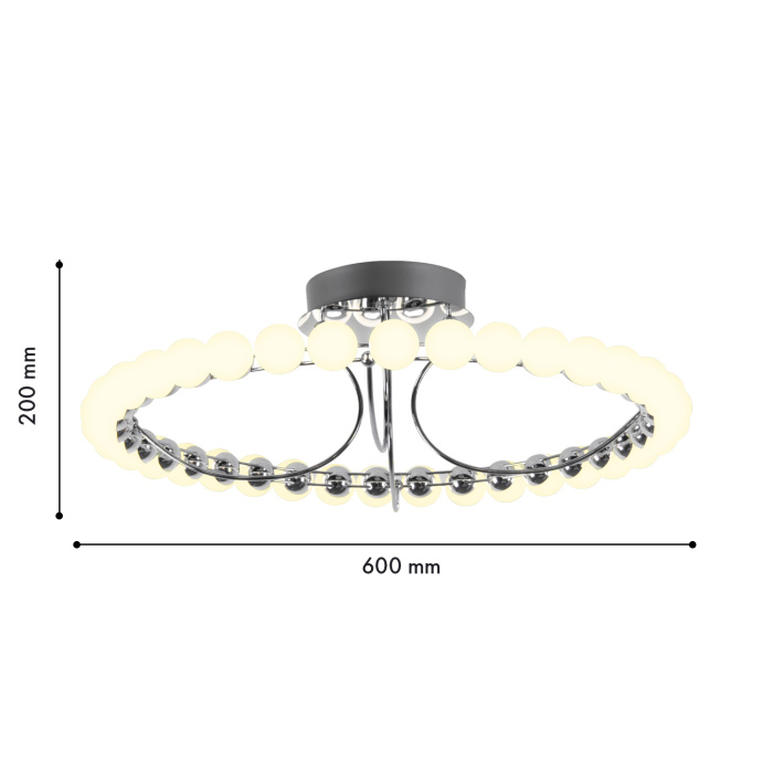 Потолочный светодиодный светильник Favourite Helmet 4589-6C