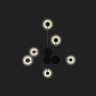Настенный светильник Loft it Rays 10058BK