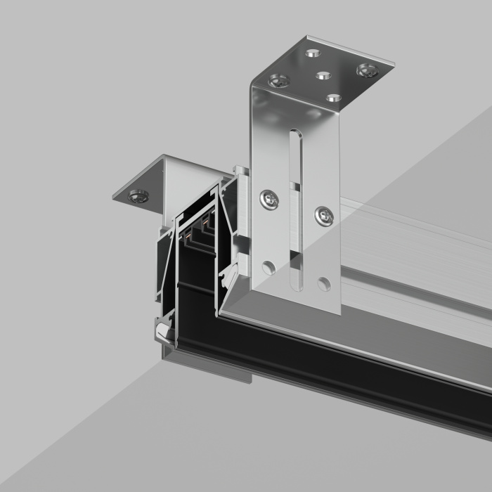 Профиль для шинопроводов Denkirs SMART PROFI TR3044-AL
