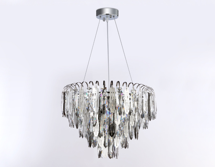 Подвесная люстра с хрусталем Ambrella light TR5255