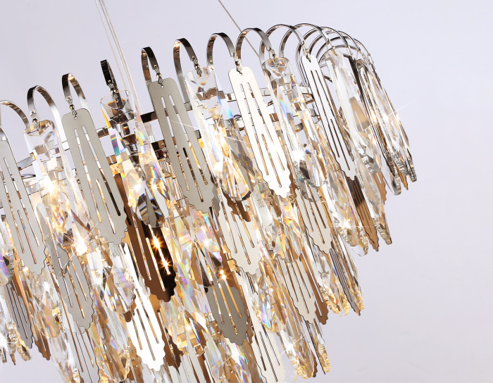 Подвесная люстра с хрусталем Ambrella light TR5255