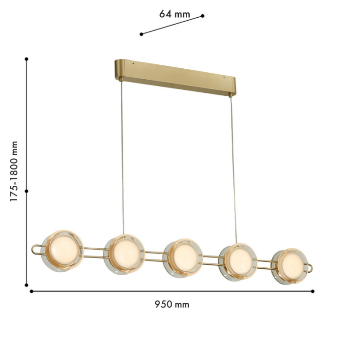 Подвесная люстра Favourite 4334-10P