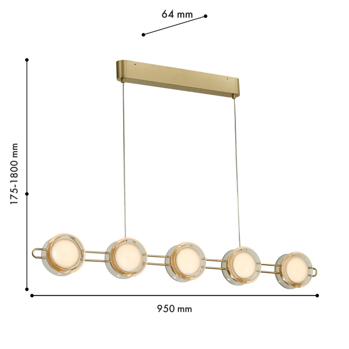 Подвесная люстра Favourite 4334-10P