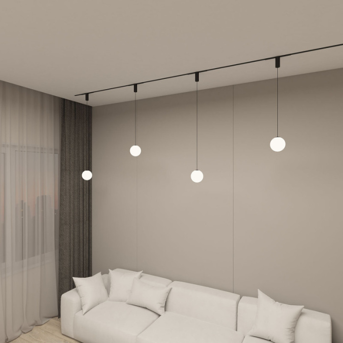 Светильник на шине Denkirs SMART MOON DK8052-BK