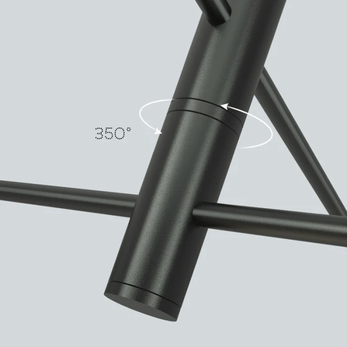 Подвесная люстра ATISSA S 6 D115 Black ImperiumLoft (1)