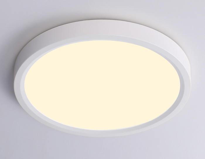 Светильник светодиодный ультратонкий 3000K-6500K с CCT-переключателем Ambrella light FZ1901