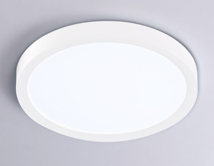 Светильник светодиодный ультратонкий 3000K-6500K с CCT-переключателем Ambrella light FZ1901