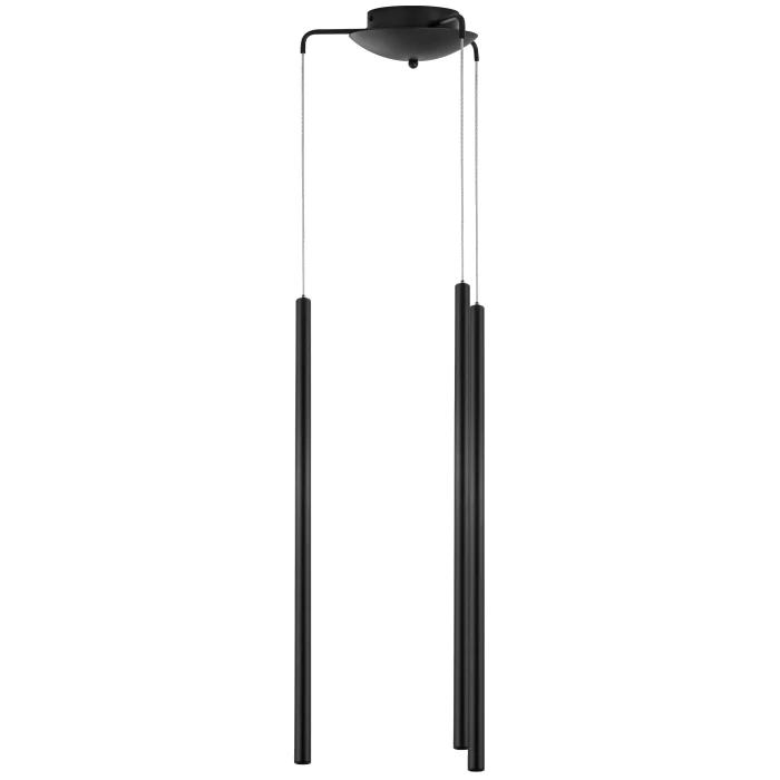 Подвесная люстра TUBO LED 15W 960LM 25G ЧЕРНЫЙ 4000K Lightstar L3T747347