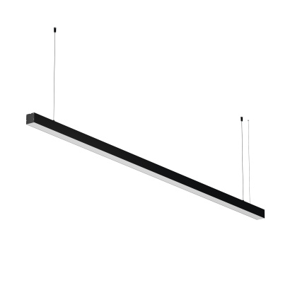 Линейный подвесной светильник Maytoni Technical 3000K 50x50 (Черный, 2 м) LL312031