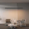 Линейный подвесной светильник Maytoni Technical 3000K 50x50 (Черный, 2 м) LL312031