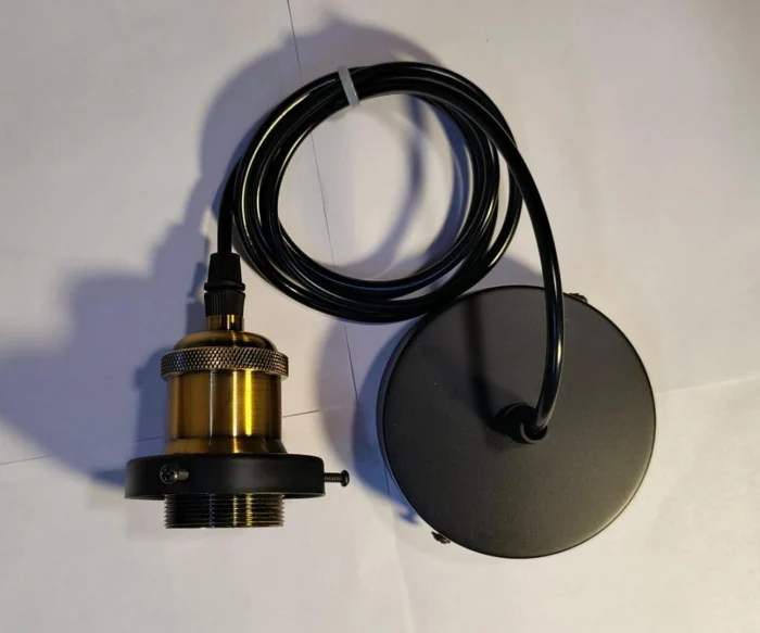 Кабель черный E27 150см Kink Light 97115
