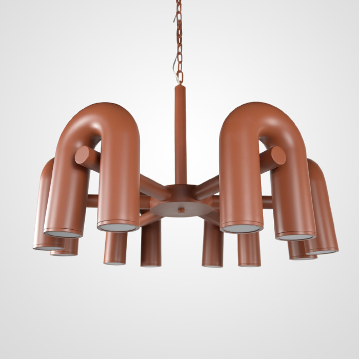Подвесная люстра FANNY 12 Orange ImperiumLoft