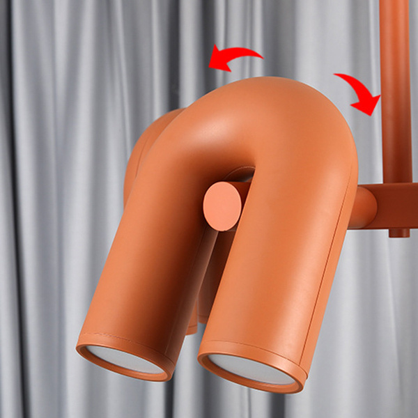 Подвесная люстра FANNY 12 Orange ImperiumLoft