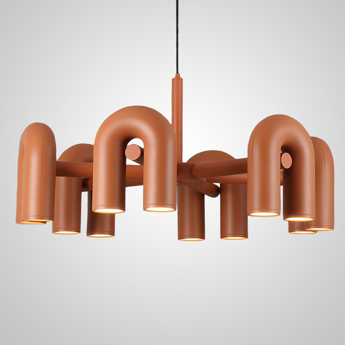 Подвесная люстра FANNY 12 Orange ImperiumLoft