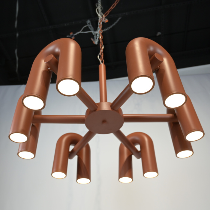 Подвесная люстра FANNY 12 Orange ImperiumLoft