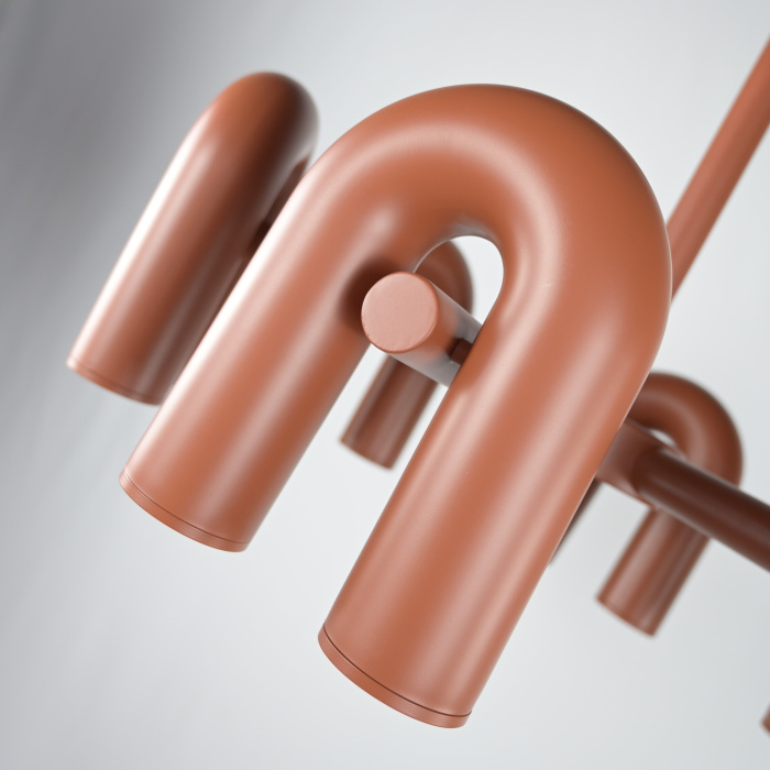 Подвесная люстра FANNY 12 Orange ImperiumLoft