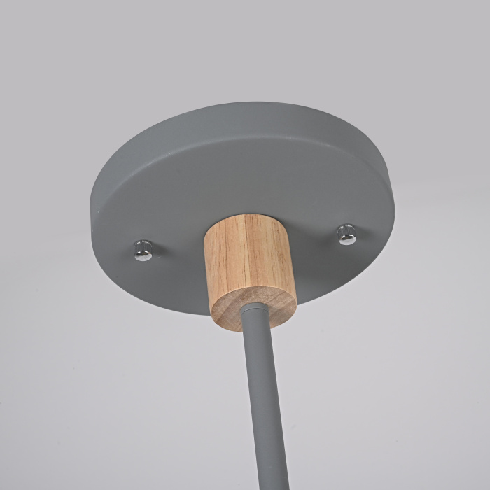 Подвесная люстра TURNA DBL L12 Gray ImperiumLoft