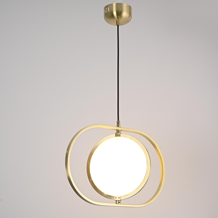 Подвесной светильник ARVET горизонтальный Золото ImperiumLoft