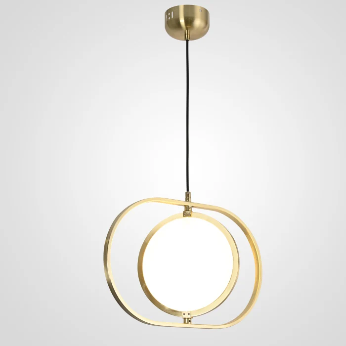 Подвесной светильник ARVET горизонтальный Золото ImperiumLoft