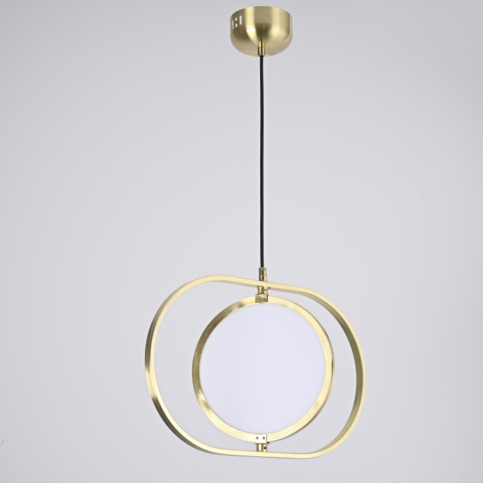 Подвесной светильник ARVET горизонтальный Золото ImperiumLoft