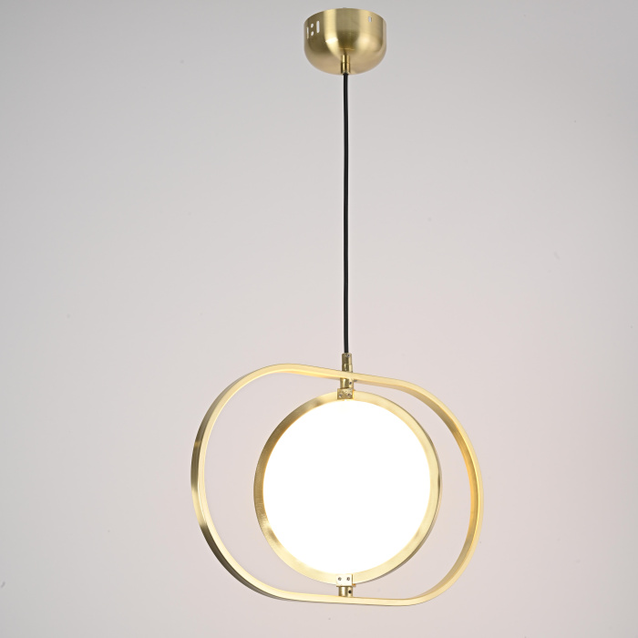 Подвесной светильник ARVET горизонтальный Золото ImperiumLoft