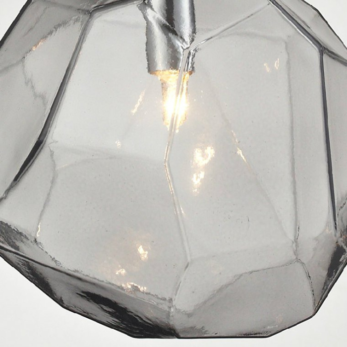 Подвесной светильник Color Ice Cube Pendant JEVIO 1 Янтарный ImperiumLoft