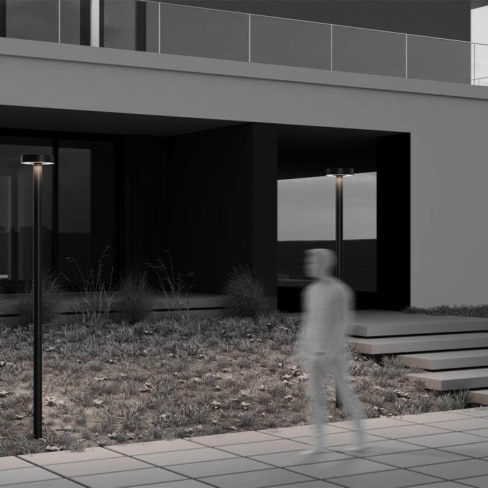 Садово-парковый светильник Maytoni Nail O529FL-L30B3K