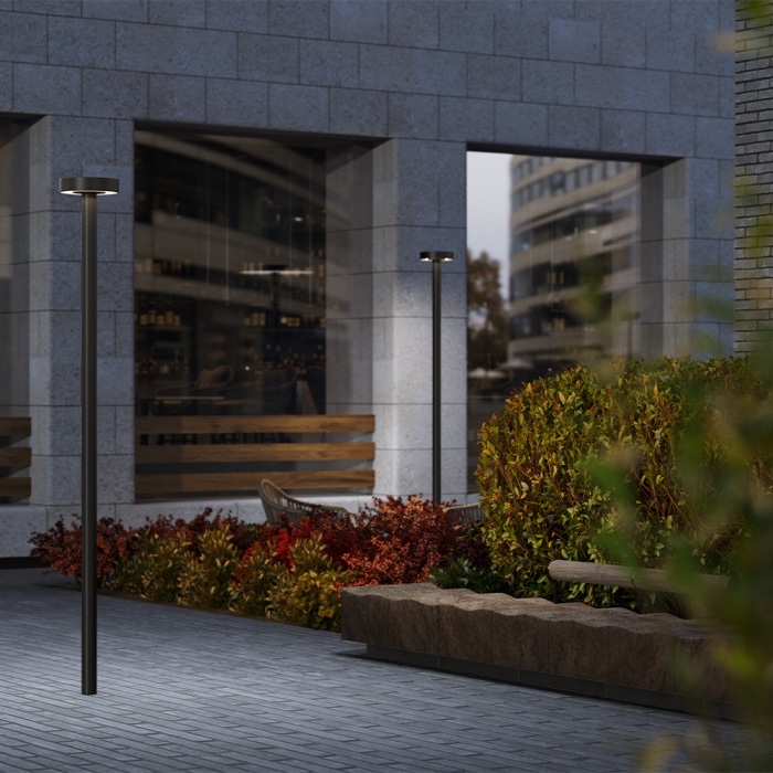 Садово-парковый светильник Maytoni Nail O529FL-L30B3K