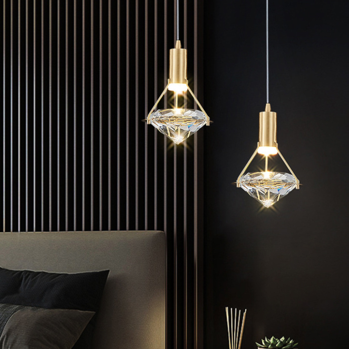 Подвесной светильник GLASGOW brass ImperiumLoft