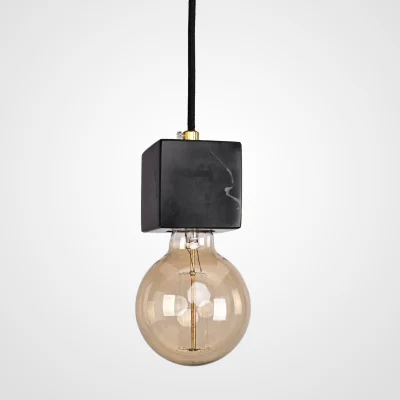 Подвесной светильник MARMOR VELDI Nero designed in 2015 Black ImperiumLoft