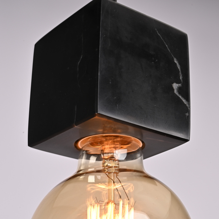 Подвесной светильник MARMOR VELDI Nero designed in 2015 Black ImperiumLoft