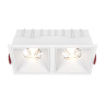 Встраиваемый светильник Maytoni Alfa LED DL043-02-15W3K-SQ-W