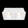 Встраиваемый светильник Maytoni Alfa LED DL043-02-15W3K-SQ-W