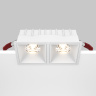 Встраиваемый светильник Maytoni Alfa LED DL043-02-15W3K-SQ-W