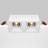 Встраиваемый светильник Maytoni Alfa LED DL043-02-15W3K-SQ-W