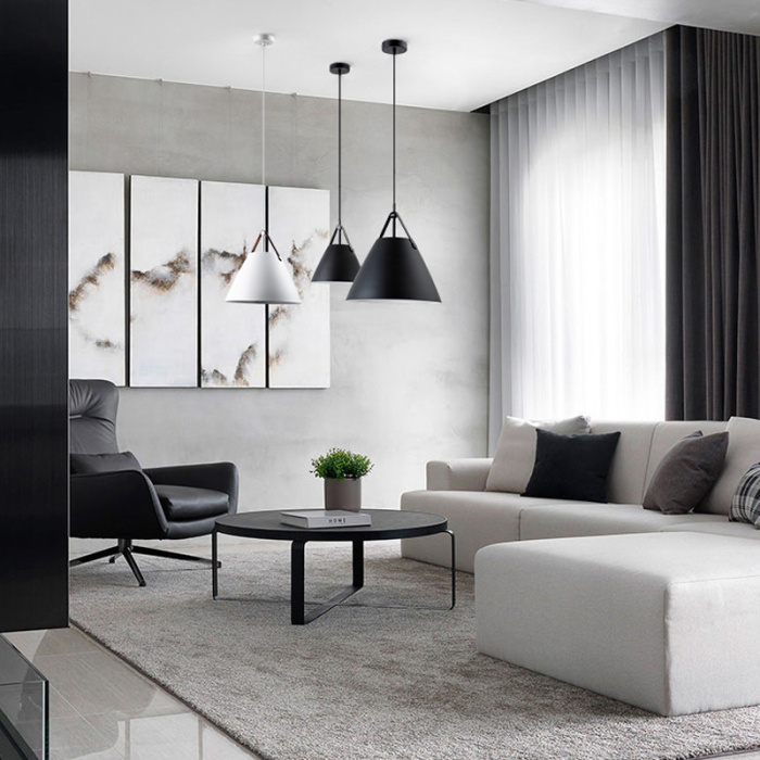 Подвесной светильник Strap D36 White ImperiumLoft