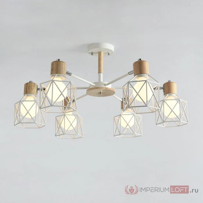 Люстра на штанге CORF B3 Champagne 8 lamps ImperiumLoft 189489-26