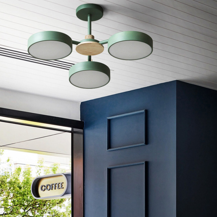 Потолочная люстра MOVE 8 Blue ImperiumLoft