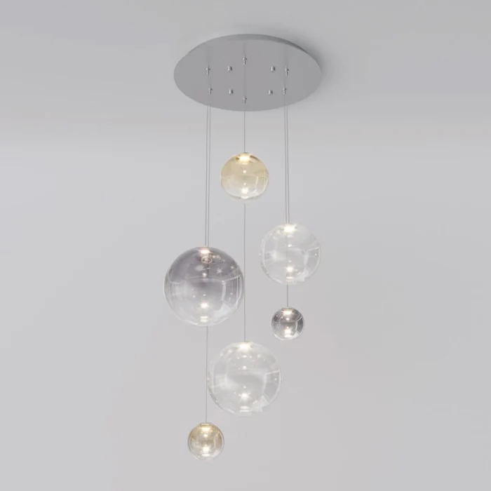 Подвесной светильник Eurosvet Wonder 50230 LED хром