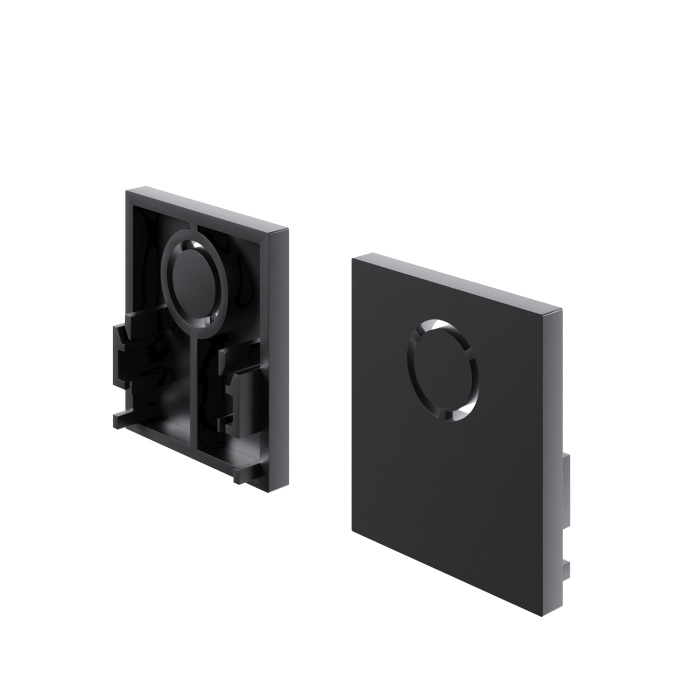 Заглушки для накладного низкопрофильного шинопровода Maytoni TRAM034EC-41B