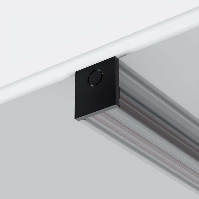 Заглушки для накладного низкопрофильного шинопровода Maytoni TRAM034EC-41B