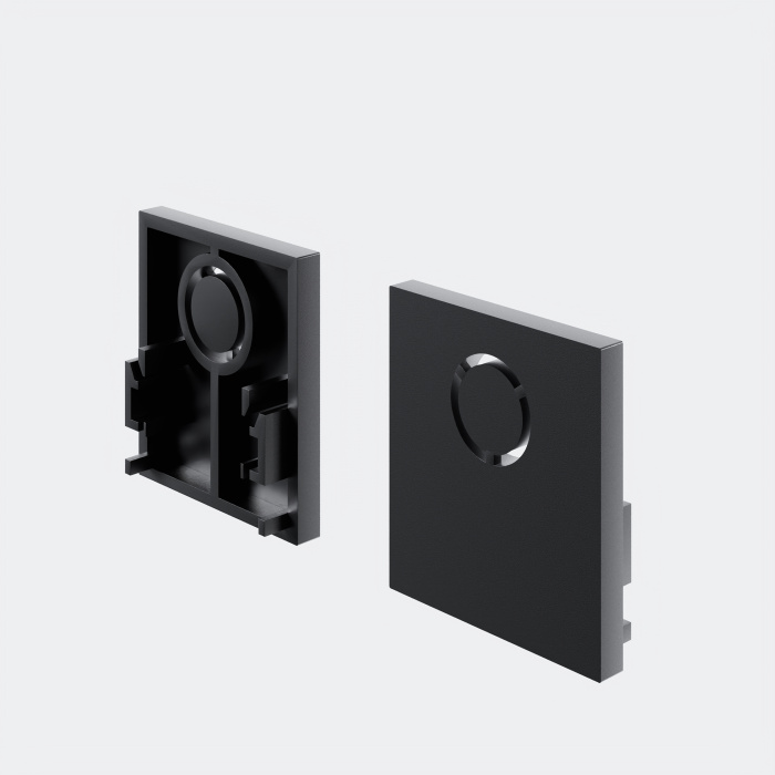 Заглушки для накладного низкопрофильного шинопровода Maytoni TRAM034EC-41B