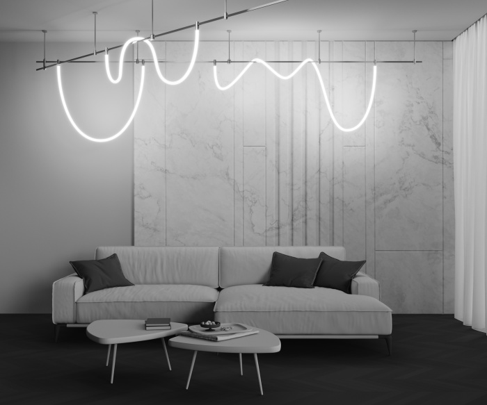 Трековый светильник Maytoni Tau TR154-1-27W3K-PT