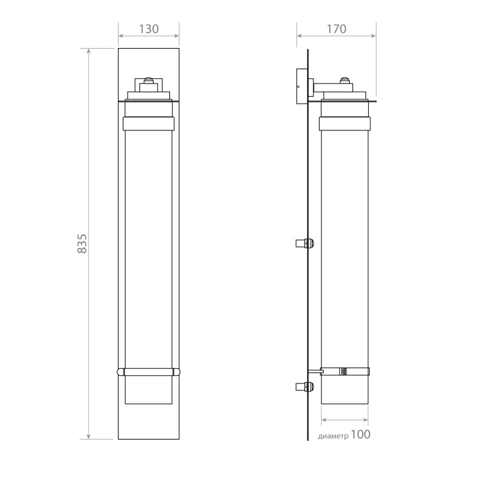 Настенный светильник Covali WL-31529