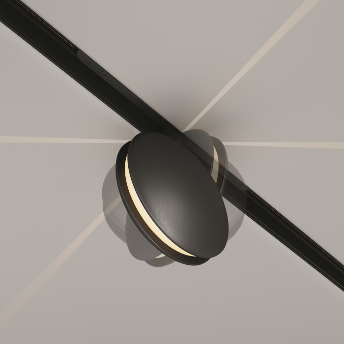 Трековый светильник Maytoni Outline TR090-2-6W3K-B