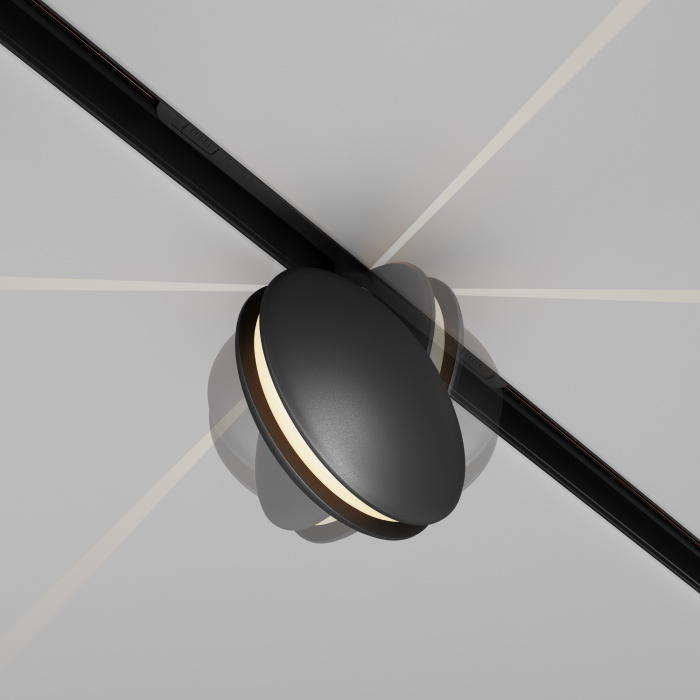 Трековый светильник Maytoni Outline TR090-2-6W3K-B