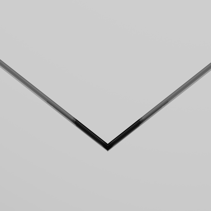 Коннектор угловой встраиваемый под шпаклевку, Levity Maytoni TRA187CL-13B